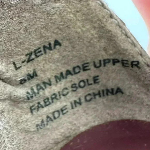 Steve Madden luxe L-Zena sandals size 8 tan faux leather gladiator festival boho - Picture 12 of 14